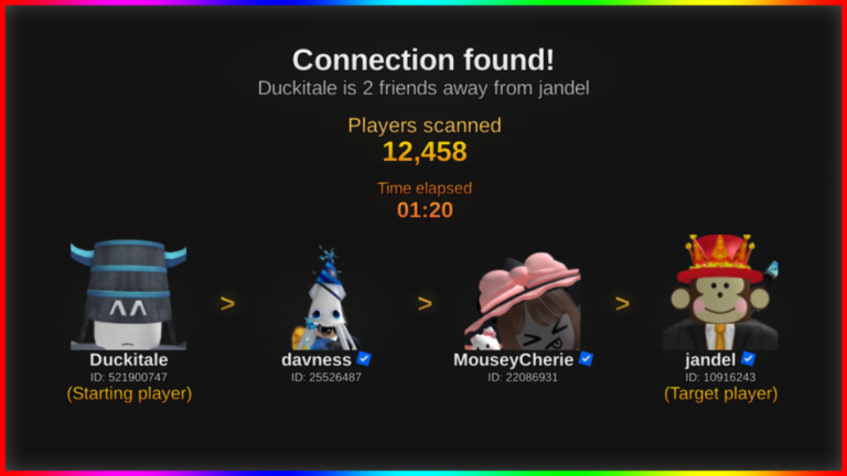 [✨] Connections Finder! screenshot 2