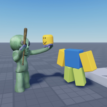R6 Melee on a Baseplate