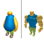 Mr. Muscle Man Buff group