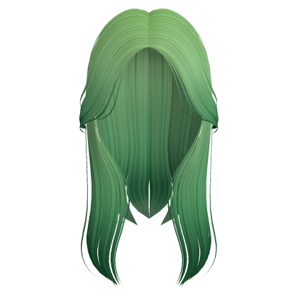 Green Straight Hair thumbnail