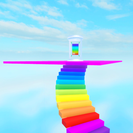 MEGA RAINBOW STAIRCASE TO MAGIC CARPET 🌟🌈 official Roblox game thumbnail