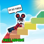 Climb stairs for ADMIN!🤑