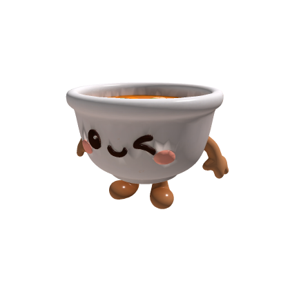 Mini Bowl Of Soup Character