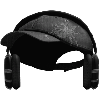 Grunge Spider Headphones Cap (Grey)