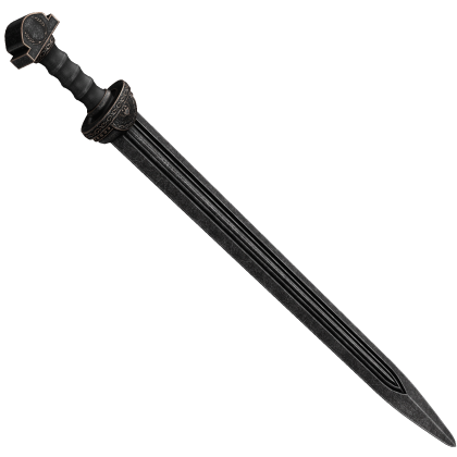 Black Spartan Sword Waist - Left