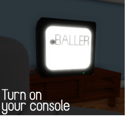 Turn on your console.
