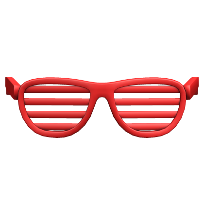 Red Scene Shutter Shades Roblox item
