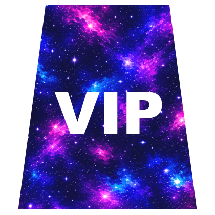 Cartoony Galaxy VIP Cape Roblox item