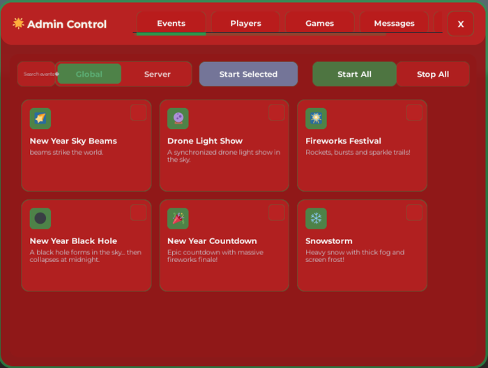 Admin panel v5 ❄️! [NEW] preview 1