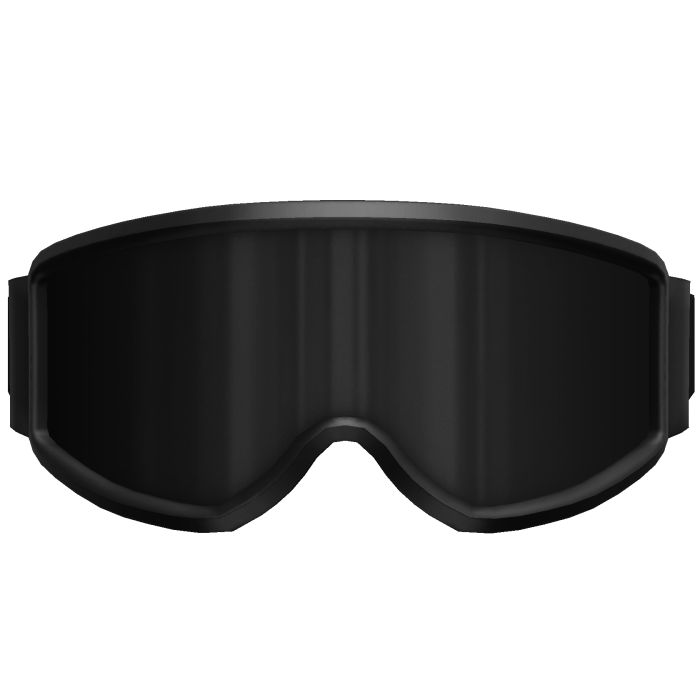 Black Ski Goggles
