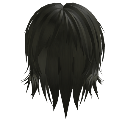 Unkept Emo Boy Vkei Anime Hair (green)
