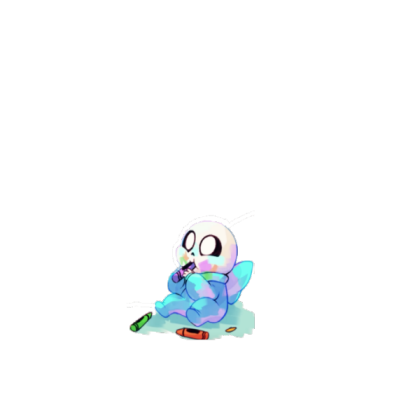 Smol blue Roblox decal