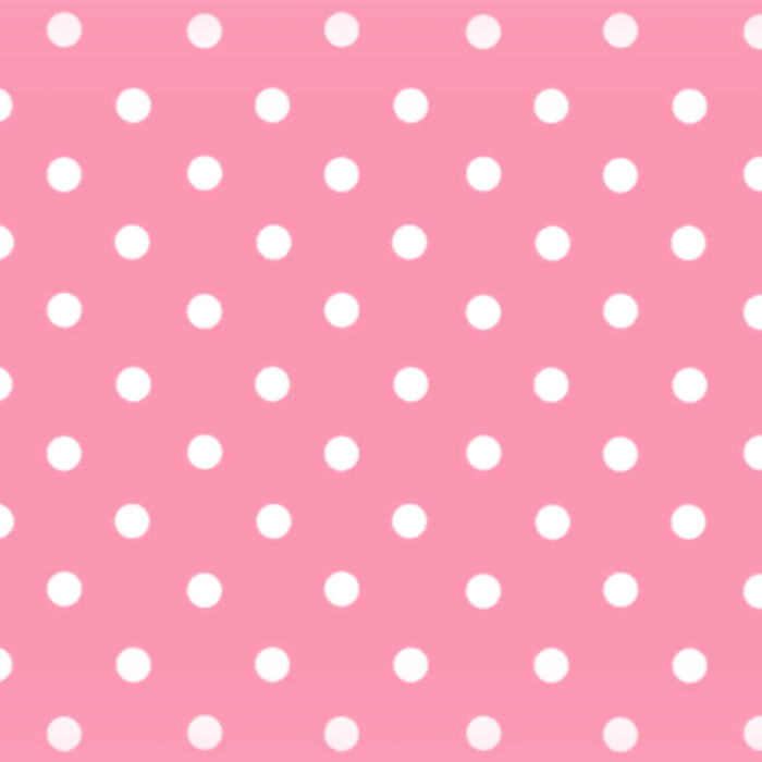 Pink White Polka Dots