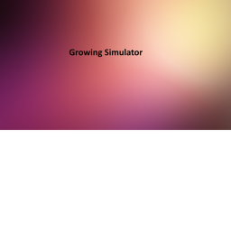 [🌈TRAIL SHOP!] Growing Simulator