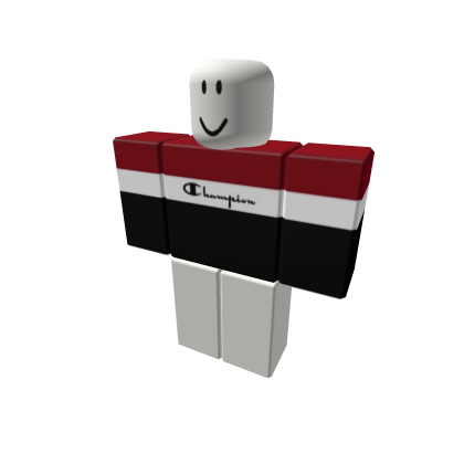 Red Champion Shirt Slender Roblox