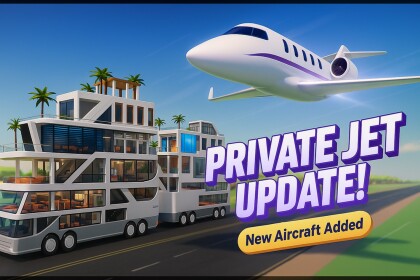 ✈️!UPDATE! Mega Luxury Bus Tycoon🚍 !UPDATE!✈️