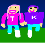 Janet and Katie