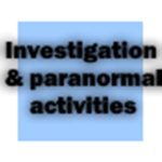 Investigation & paranormal activities corporation