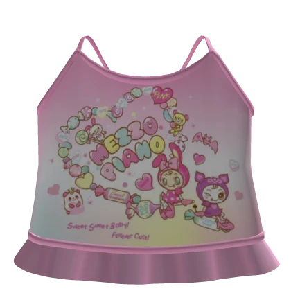 ♡ cutecore mezzo piano tanktop | Roblox Item - Rolimon's