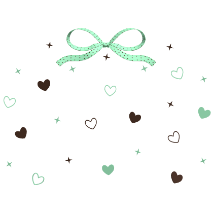 Mint Chip Princess Bow Aura ♡ 