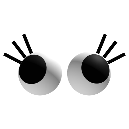 Goober Eyes With Lashes