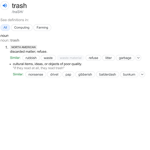 International Trash Bags!