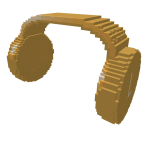 Golden Headphones