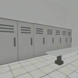 locker room