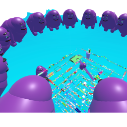 Escape the evil grimace obby