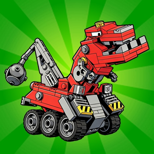🚀Dinotrux tank battle💥[ 151 ]