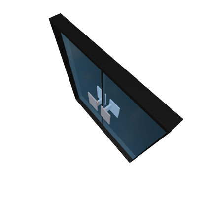Blob Glass Door