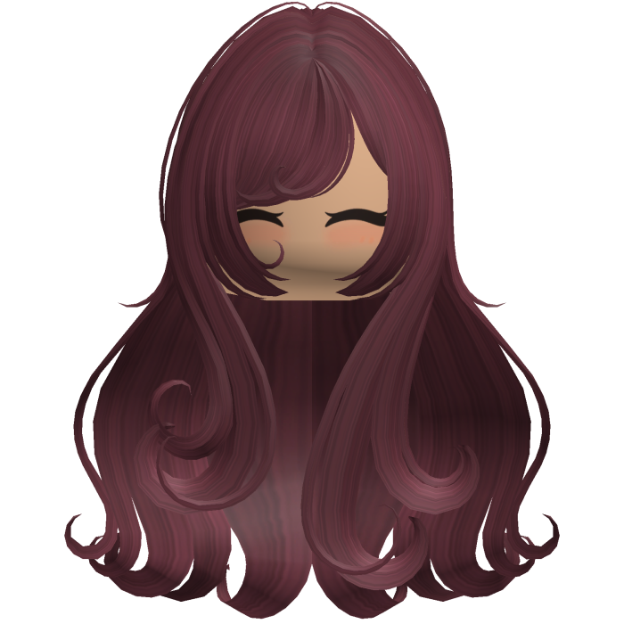 Adorable Cute Moe Red Long Wavy Hair
