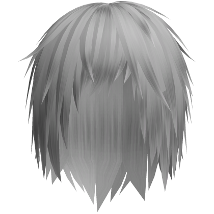 grey emo moe hair 22.  Roblox item