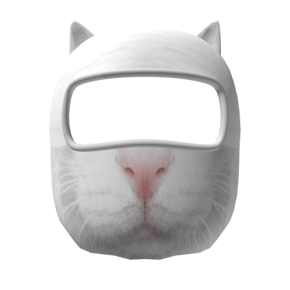 Cat Ski Mask White Roblox item