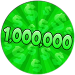 1M Cash Roblox badge thumbnail