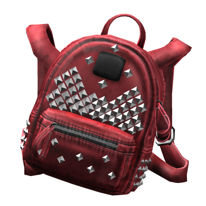 (3.0) Red Rhinestone Off-Shoulder Backpack Roblox item