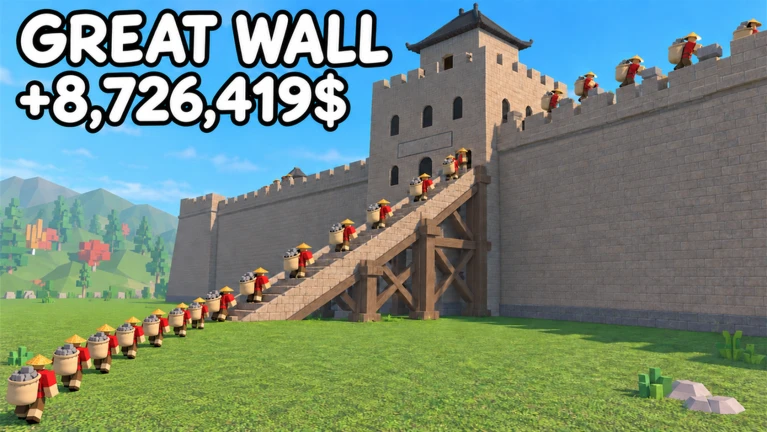 [🏯UPD4] Build the Great Wall! game thumbnail