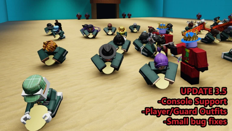 squid game but your FRIENDS are in it