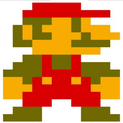 pixel mario Roblox decal