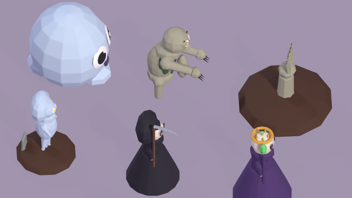 Zombie Undead Pack Skeleton Ghost Mummy x60 preview 2