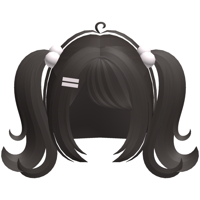 dark ash dreamy baby pigtails w bobbles