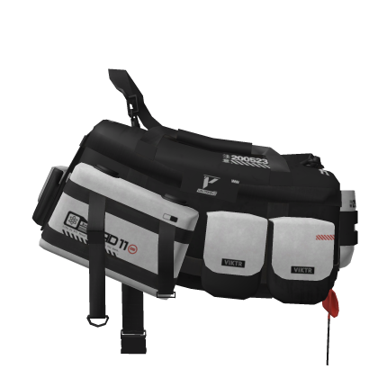 Techwear Duffle bag (Black & White)