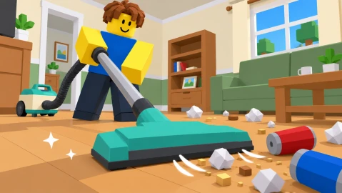 Clean the House! Roblox game thumbnail