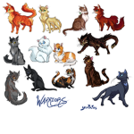 Warrior Kitties: Flame'Fangs Side