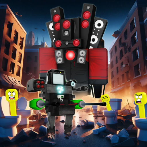 [ E77🔥] TOILET vs CAMERAMAN WAR official Roblox game thumbnail