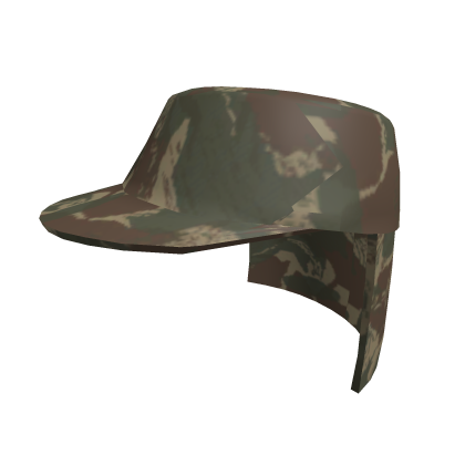 Brushstroke Keko Cap (Flaps Down)