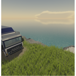 Near The Cliff.