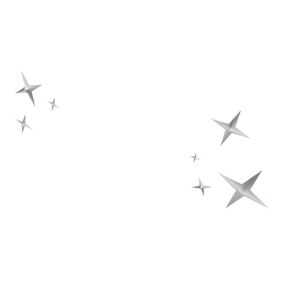 Star Hariclip (White)