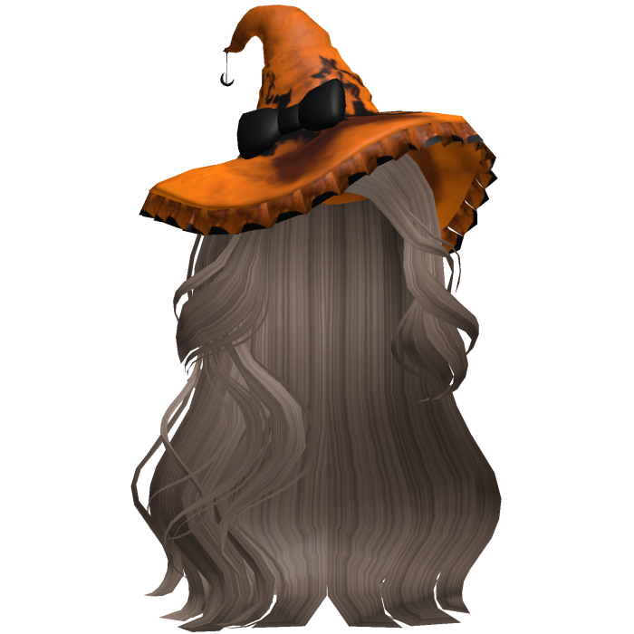 Halloween Side Swept Witch Hair (Ash Brown)