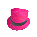 Pink Sparkle Time Top Hat